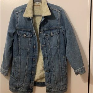H&M oversized denim jacket